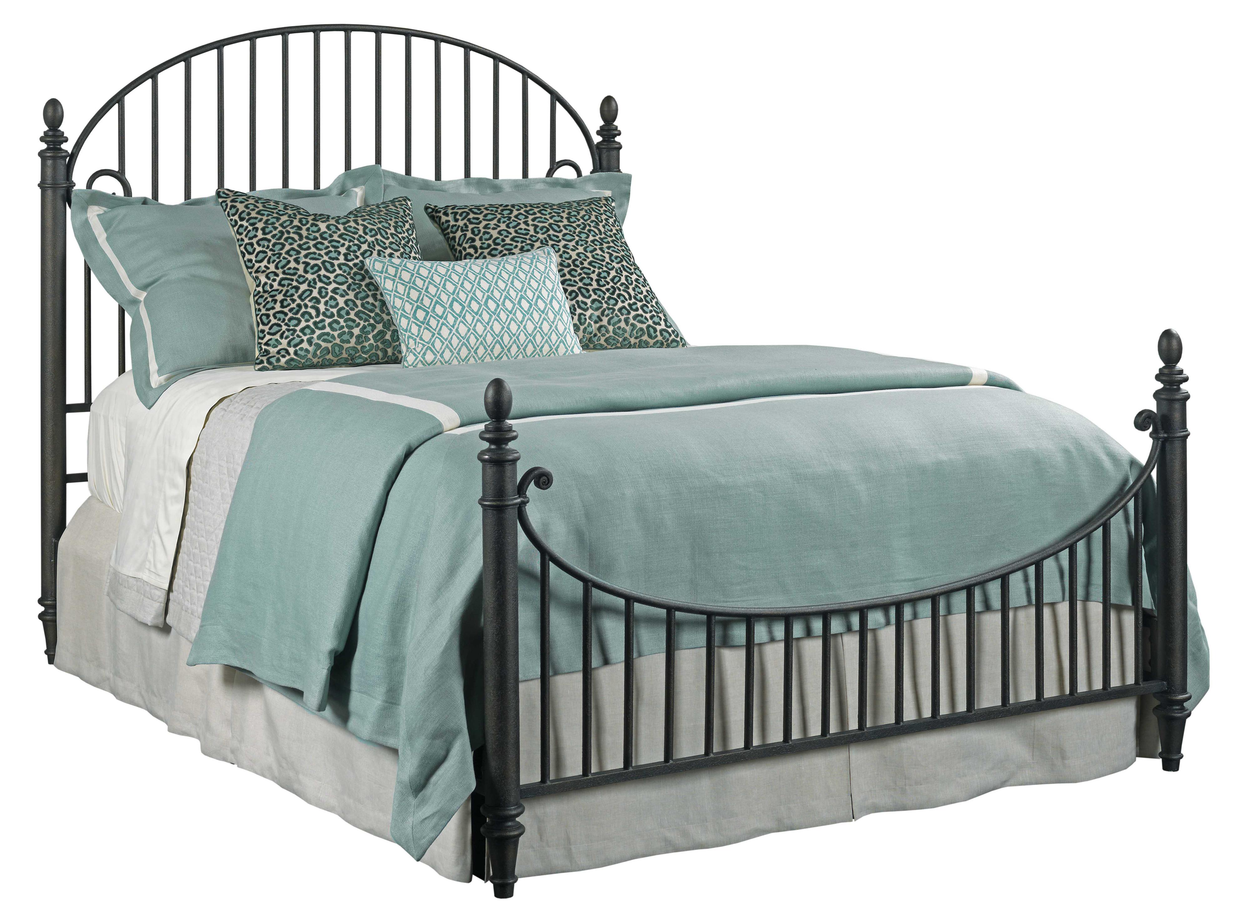 Metal shop slat headboard